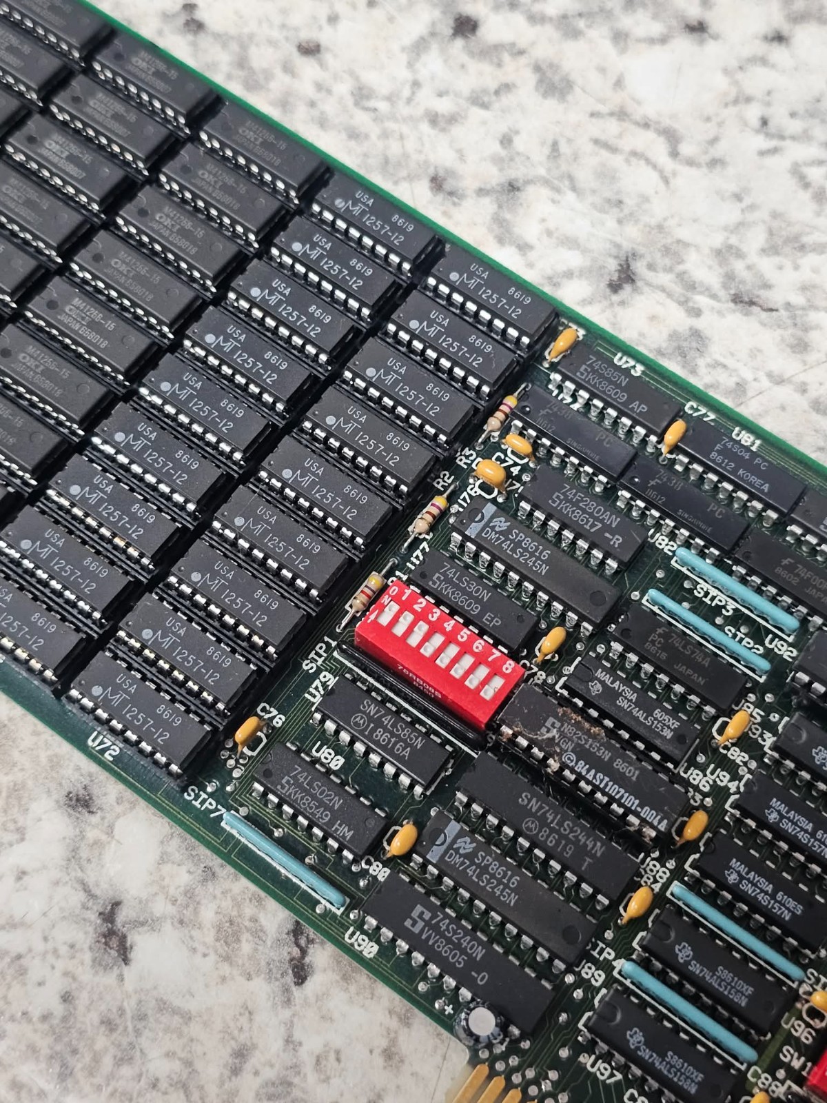 Vintage Retro Rare AT&T 512K / 2MB Memory/Ram Board Expansion Card PC6300 Plus