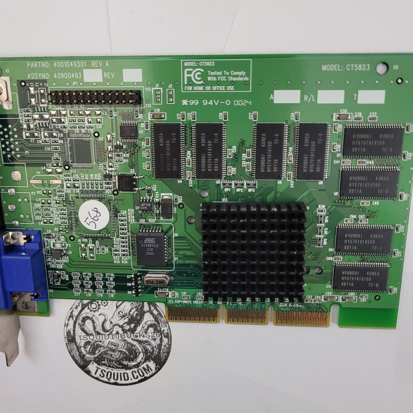 Creative Laba Graphics Card CT5823 NVIDIA RIVA TNT2 32MB AGP VGA 4001049301