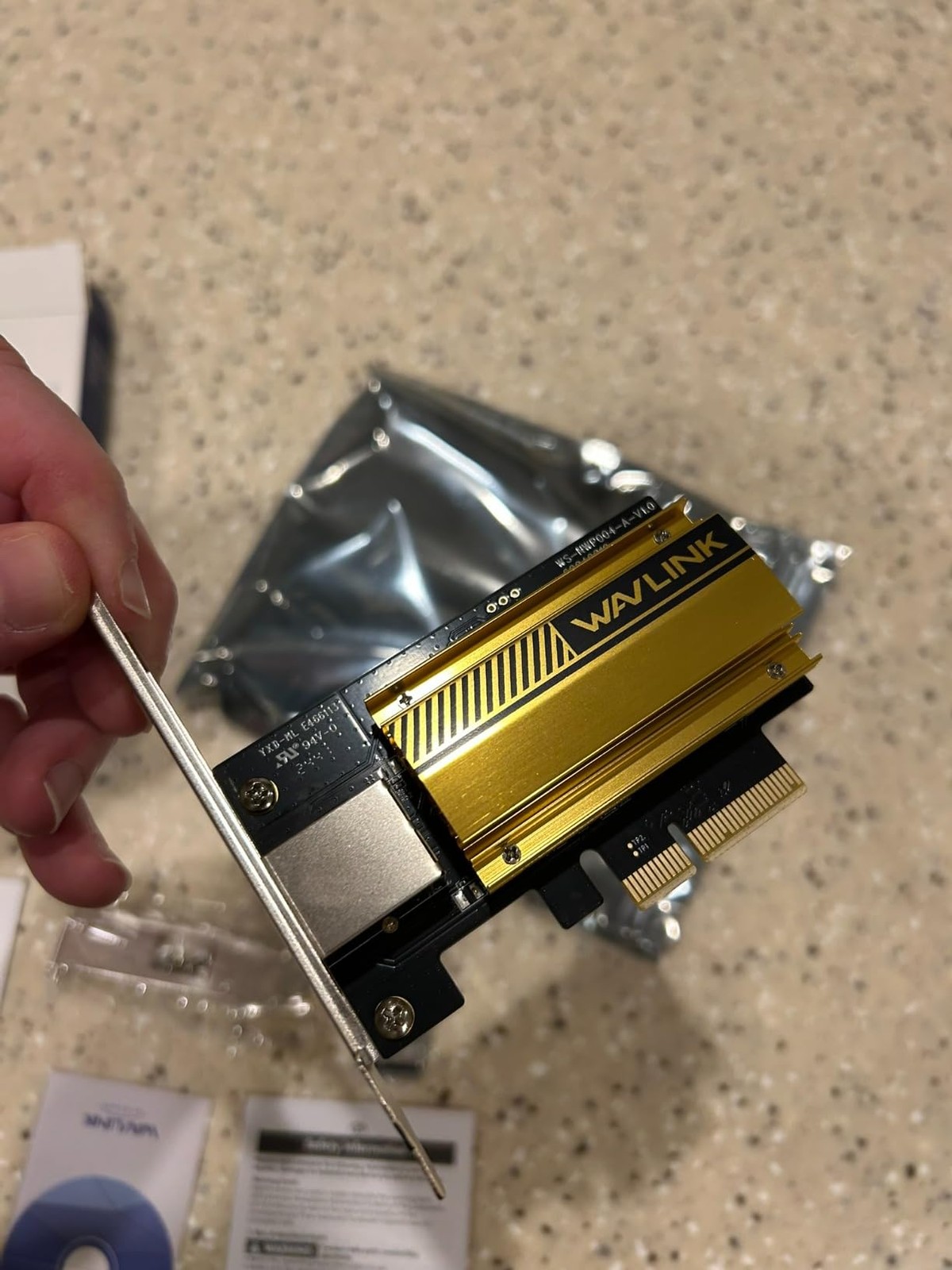 10GB Base-T Ethernet Adapter 10G PCIe Network Card w/AQC113 Controller x4/x8/x16