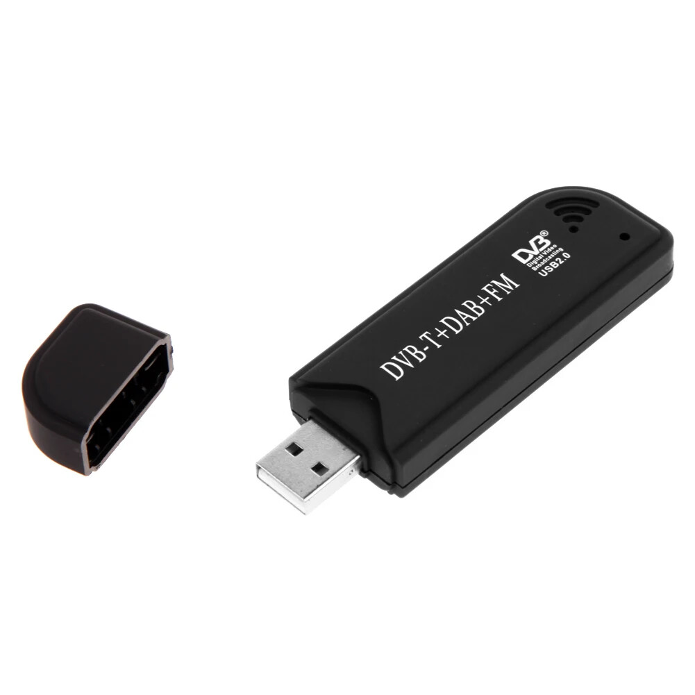 USB2.0 Digital DVB-T SDR+DAB+FM HDTV TV Tuner Receiver Stick HE RTL2832U & R820T