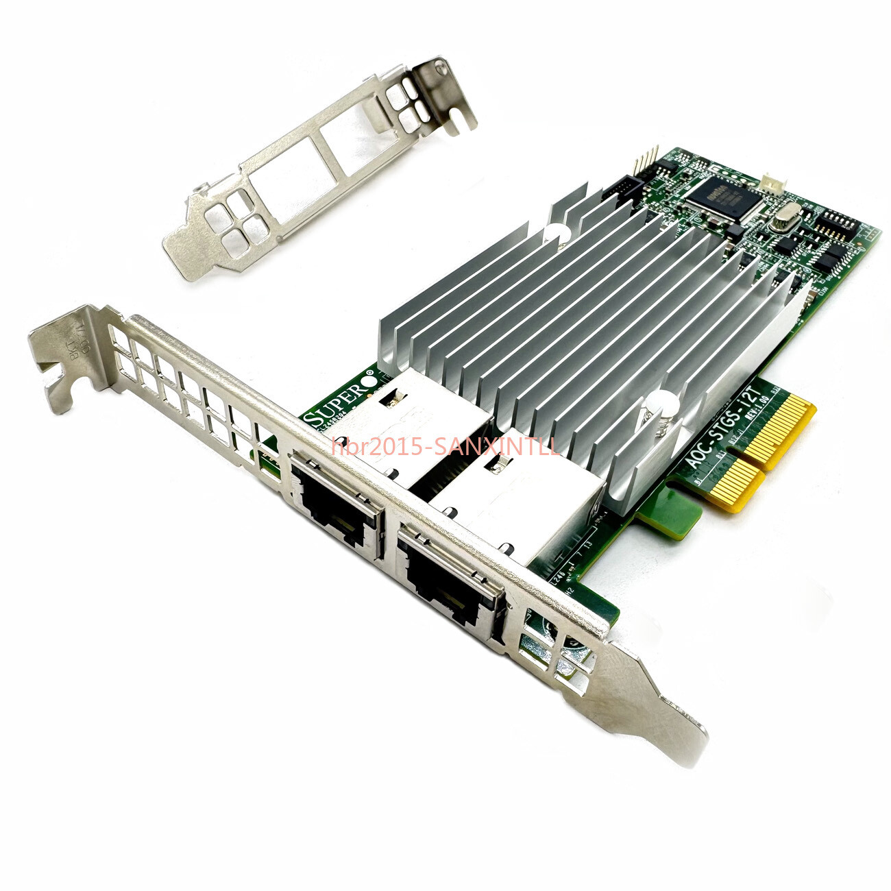 Dual Port 10Gbase-T PCI-E 3.0 SuperMicro AOC-STGS-i2T Intel X550-T2 Network Card