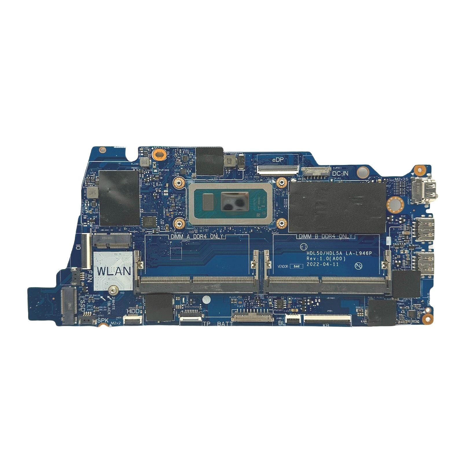 LA-L946P For Dell Inspiron 15 3520 Vostro 3420 Motherboard i3 i5 i7 12th Gen CPU