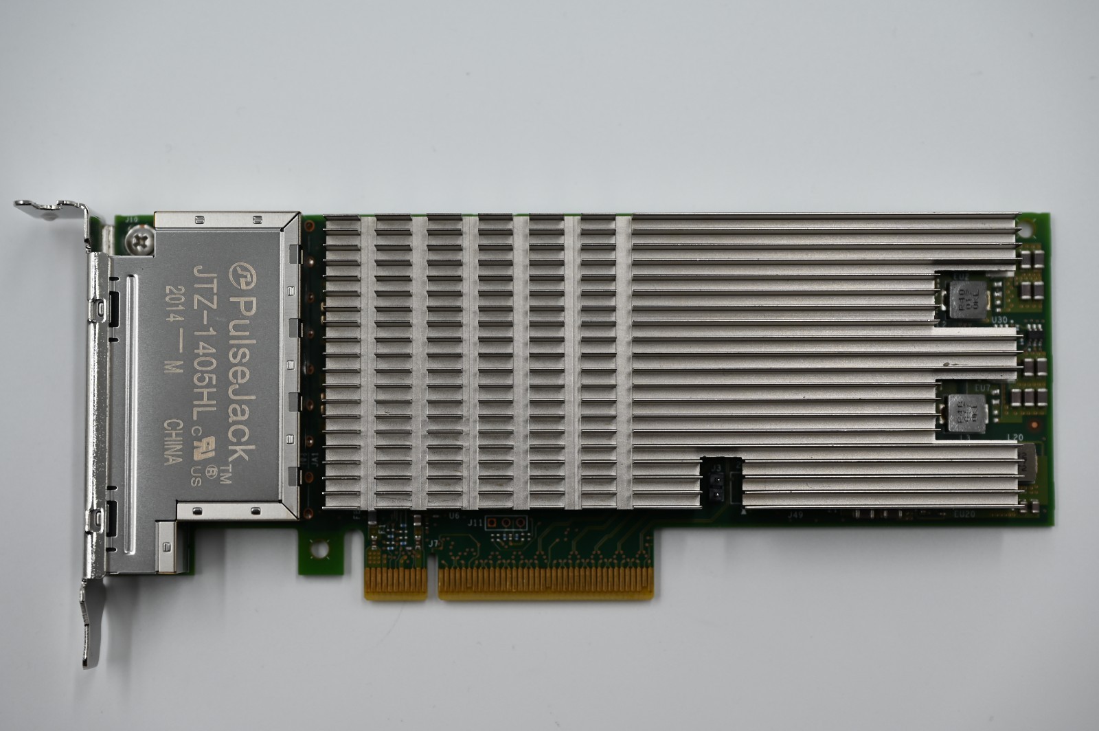 DELL 008XJ7 0K5V44 Intel X710-T4 10GbE 4-Port Ethernet Network Adapter QUAD PORT