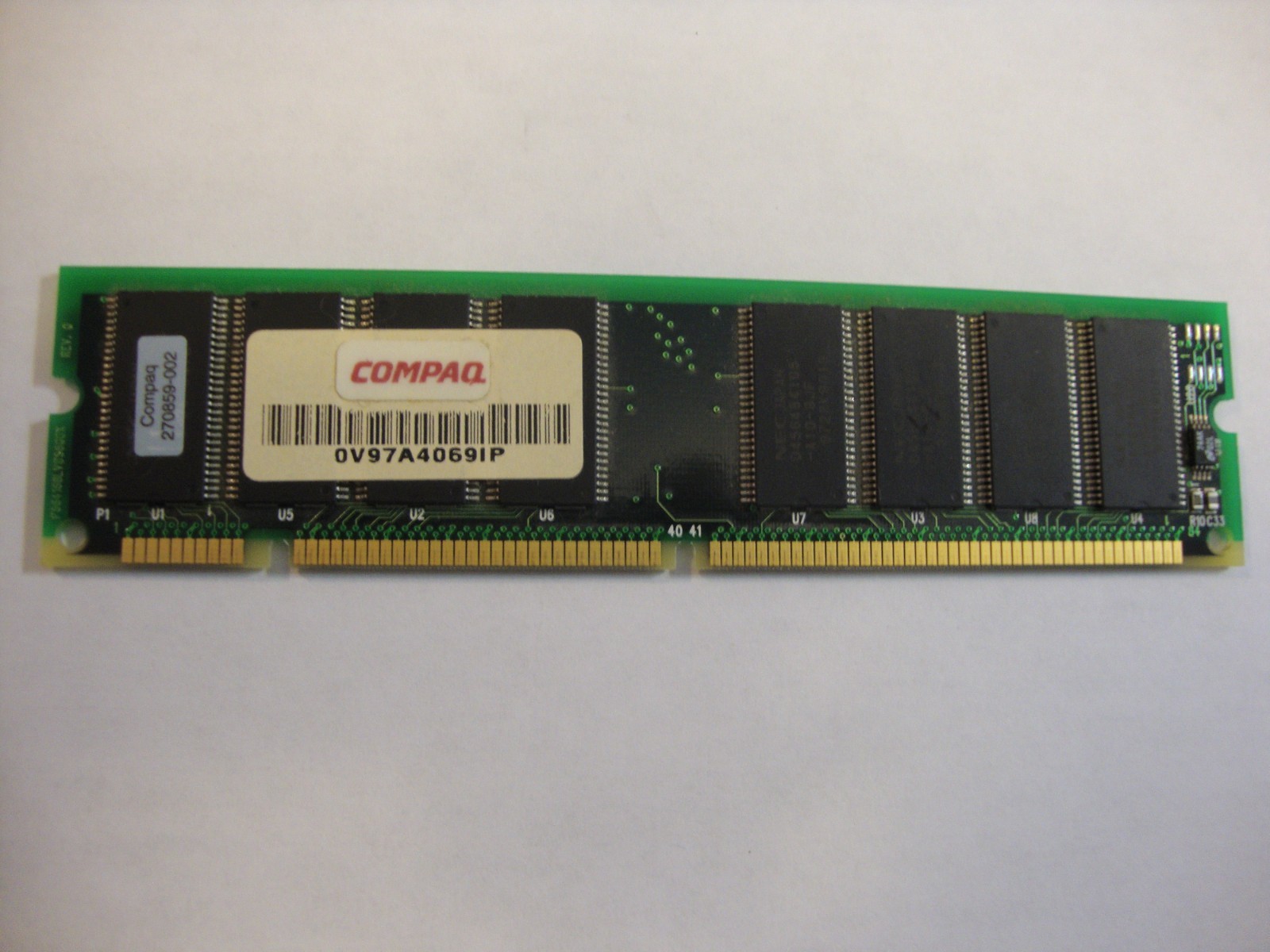Compaq 270859-002 64MB 66MHz PC66 Non-ECC Unbuffered CL2 168-Pin DIMM Memory Mod