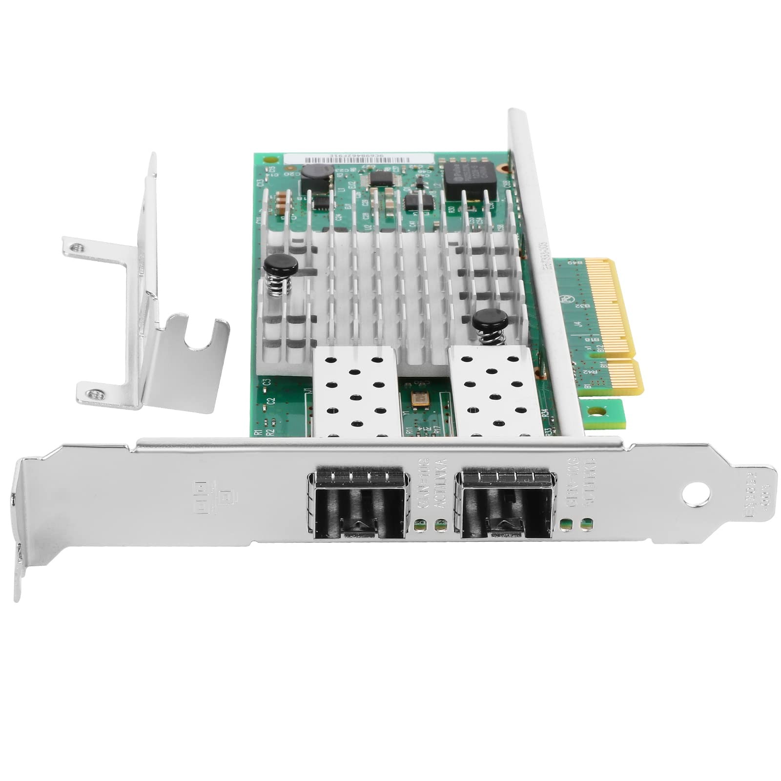 PCIe Ethernet Network Card for Intel X520-DA2 82599ES Chipset PCIe 2.0 x8 10G…