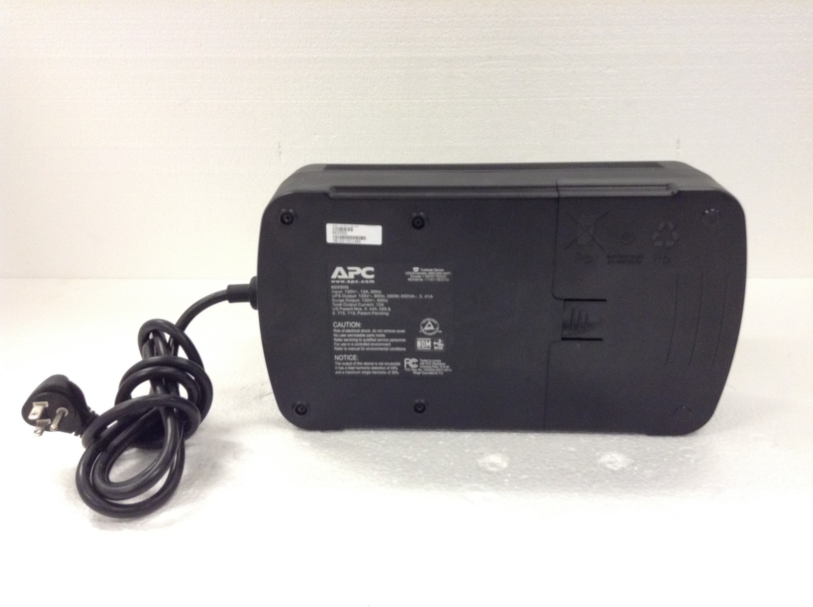APC Back-UPS ES 650 BE650G 650VA 390W Uninterruptible Power Supply No Batt QTY