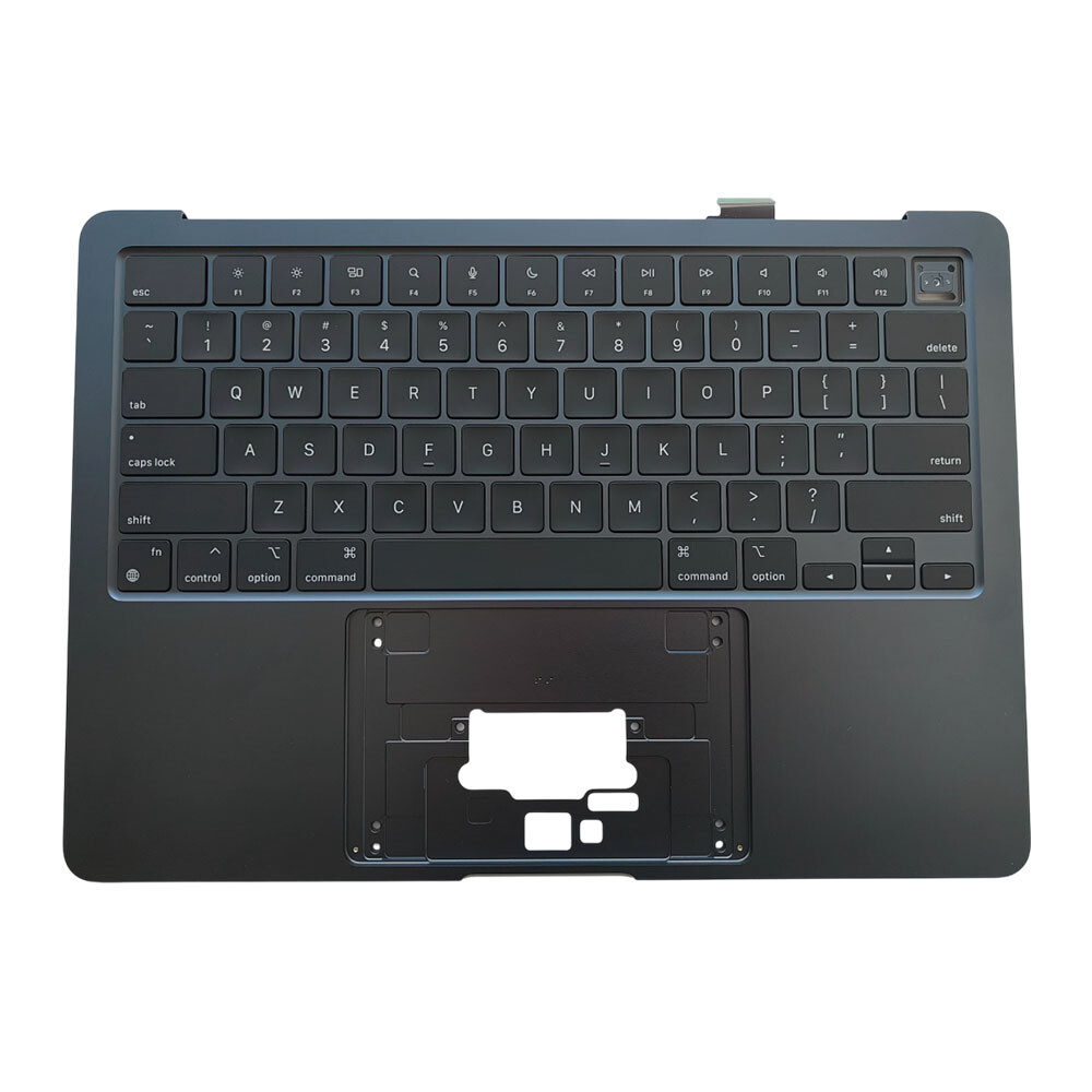 For Apple MacBook Air 13″ M3 A3113 2024 Keyboard Top Case Midnight Starlight US