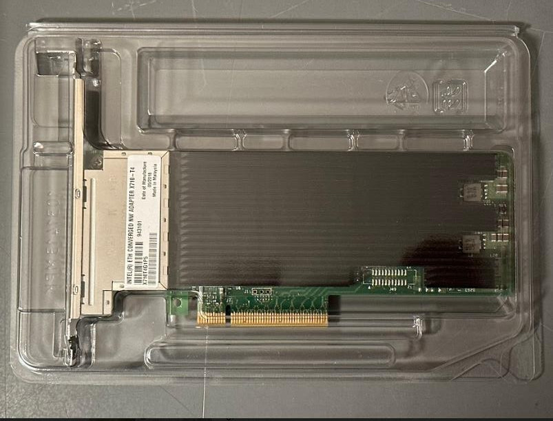 X710-T4 INTEL X710 Quad Port 10GbE Base-T PCIe Adapter X710T4G1P5