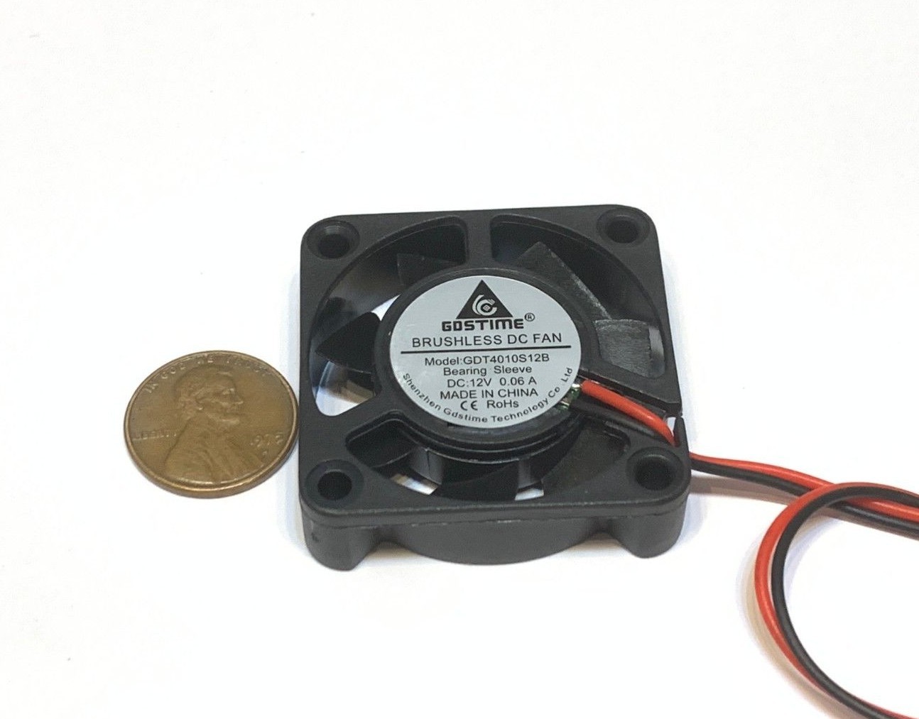 4 Pieces BXR Brand cooling 4cm 40mm 12v fan Exhaust Fan 4010s Gdstime B27