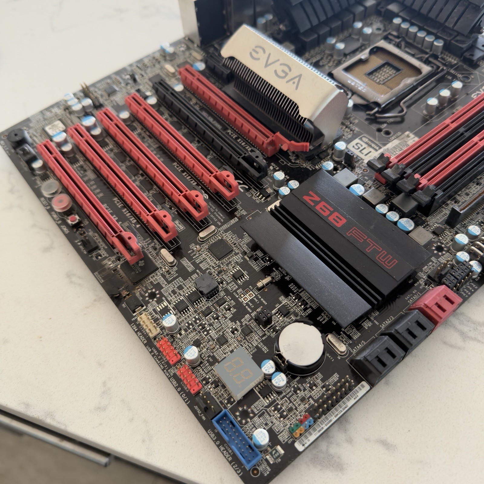 EVGA Z68 FTW Intel 2nd/3rd gen LGA1155 DDR3 ATX motherboard | SEE DESCRIPTION