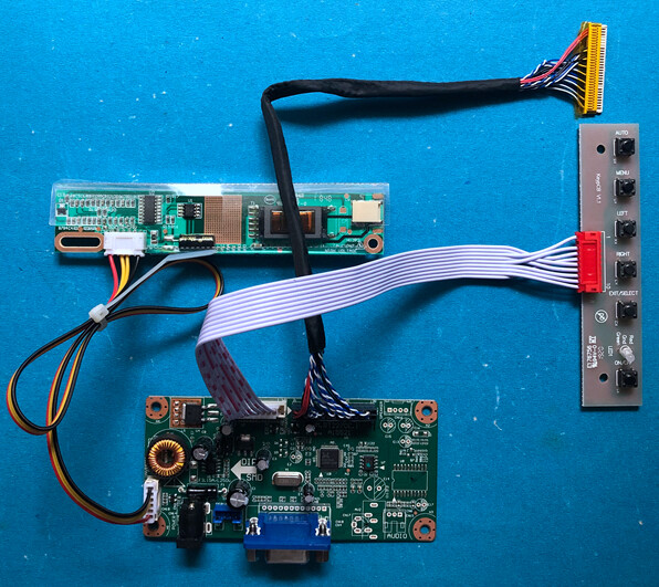 VGA Controller Board for 17.0″ LCD 1440×900 B170PW03 V.0 V.1 V.2 V.3 V.4 V.5 V.9