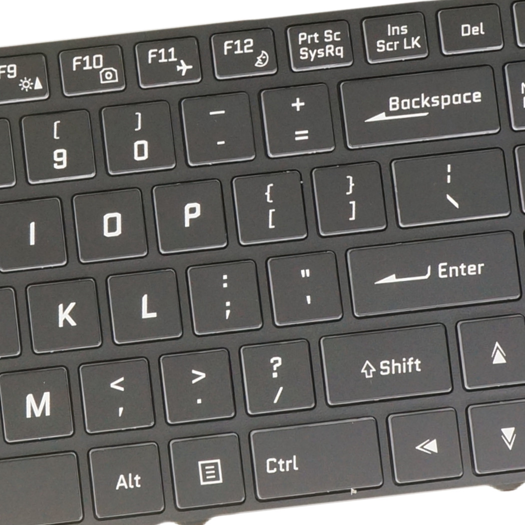 US Keyboard for Sager NP8953 NP8954 NP8955 NP8956 NP8957 / Clevo P957HR Backlit