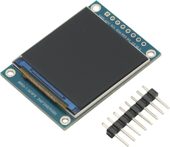 1.54 Inch Full Color TFT Display Module HD IPS LCD LED Screen 240×240 SPI