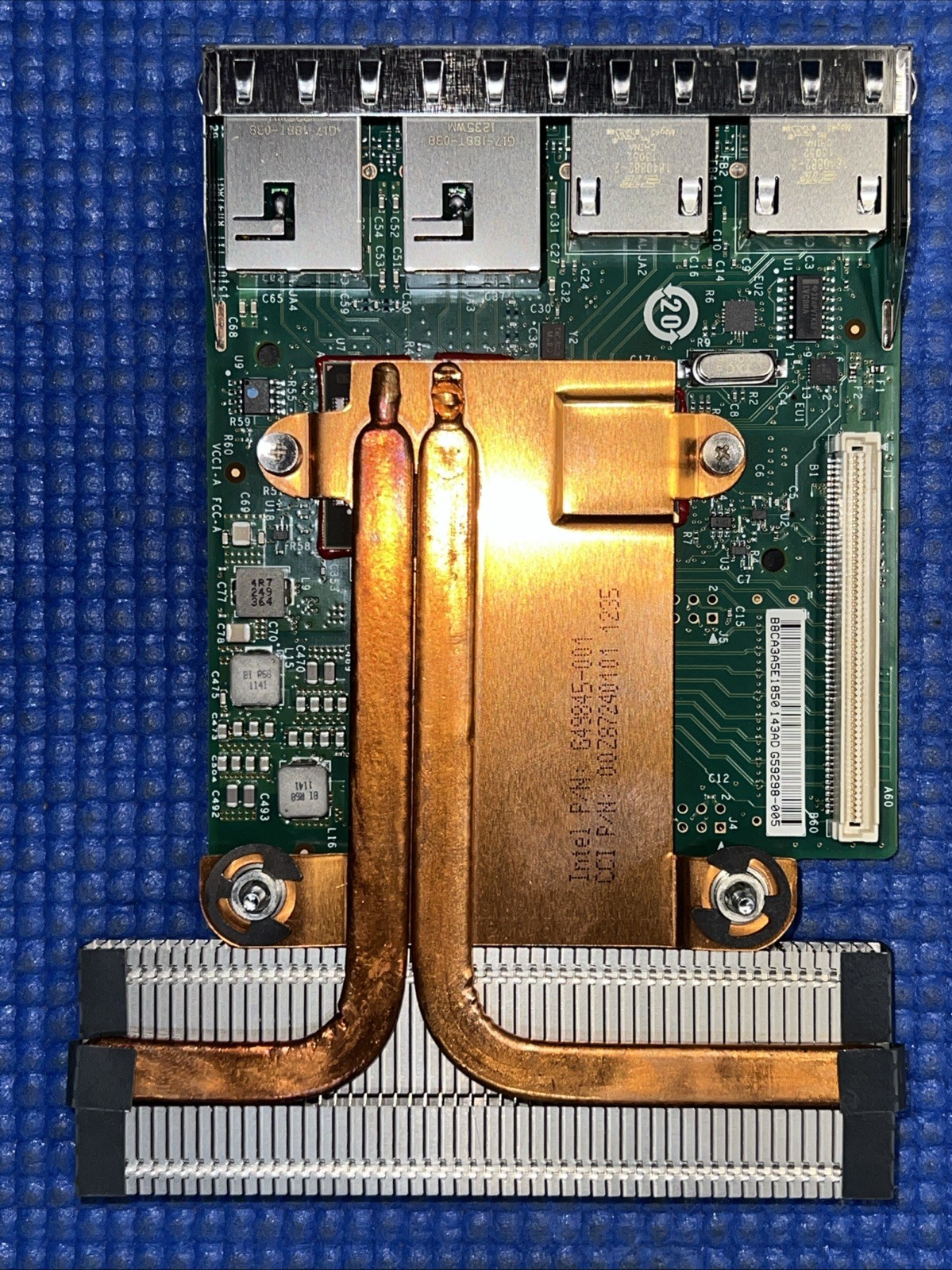 98493 Dell X540 4-Port 10Gbps PCI-Express RJ-45 Network Daughter Card 098493