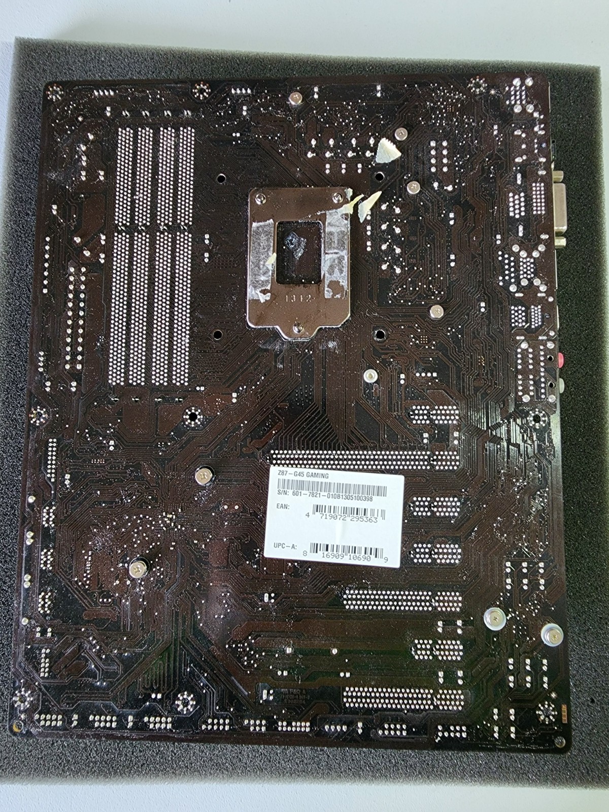 MSI Z87 G45 Gaming Motherboard (see description – parts)