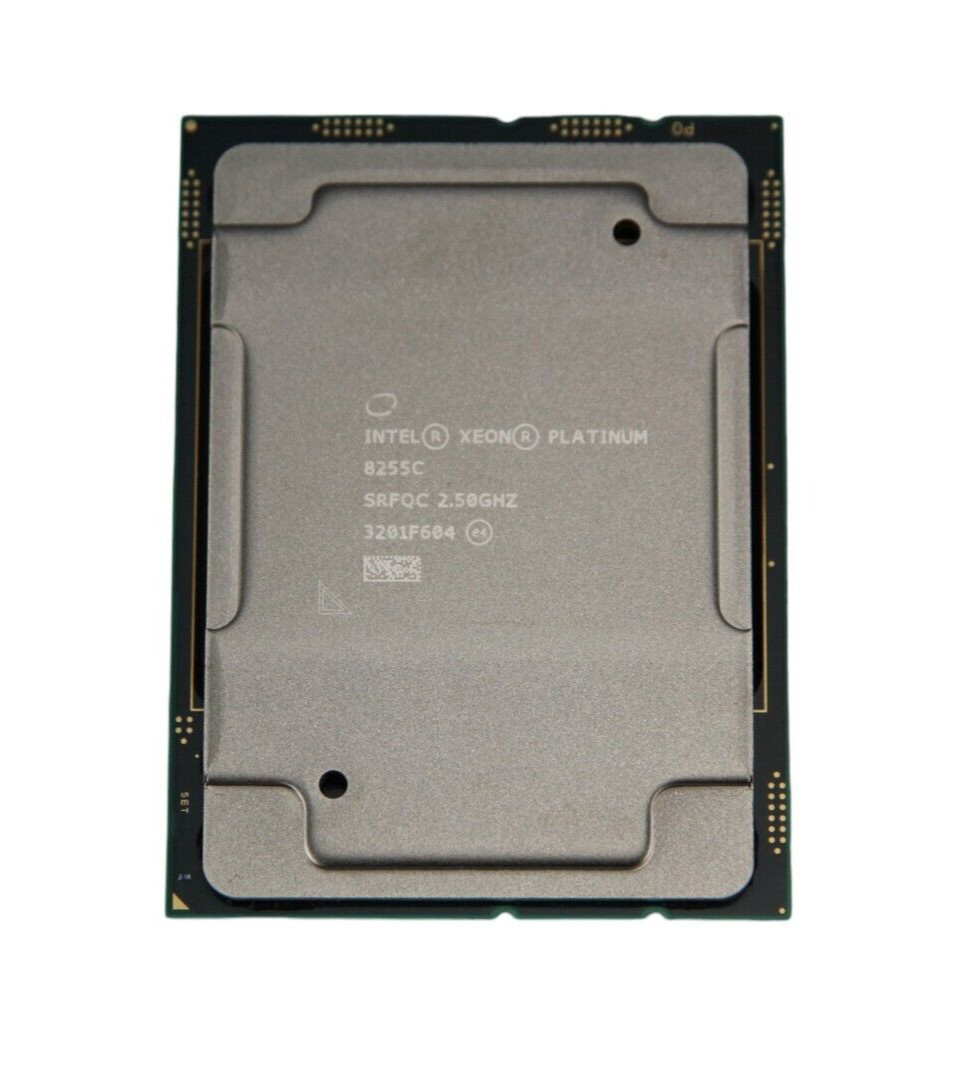 Intel Xeon Platinum 8255C 2.5GHz 35.75MB 24-Core 165W LGA3647 SRFQC