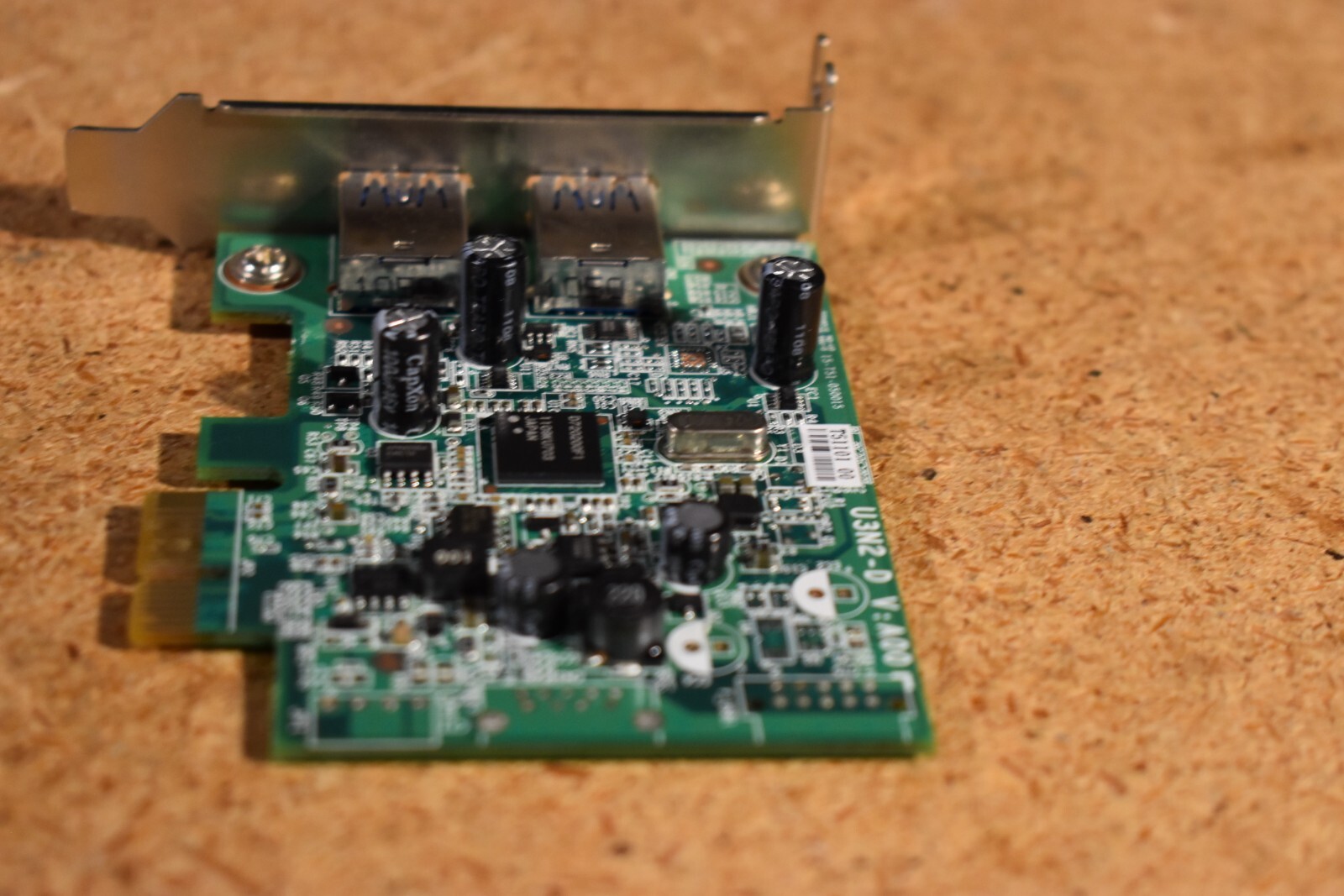 Dell 0FWGJ8 FWGJ8 USB 3.0 Dual-Port PCIe Low Profile Expansion Card U3N2-D