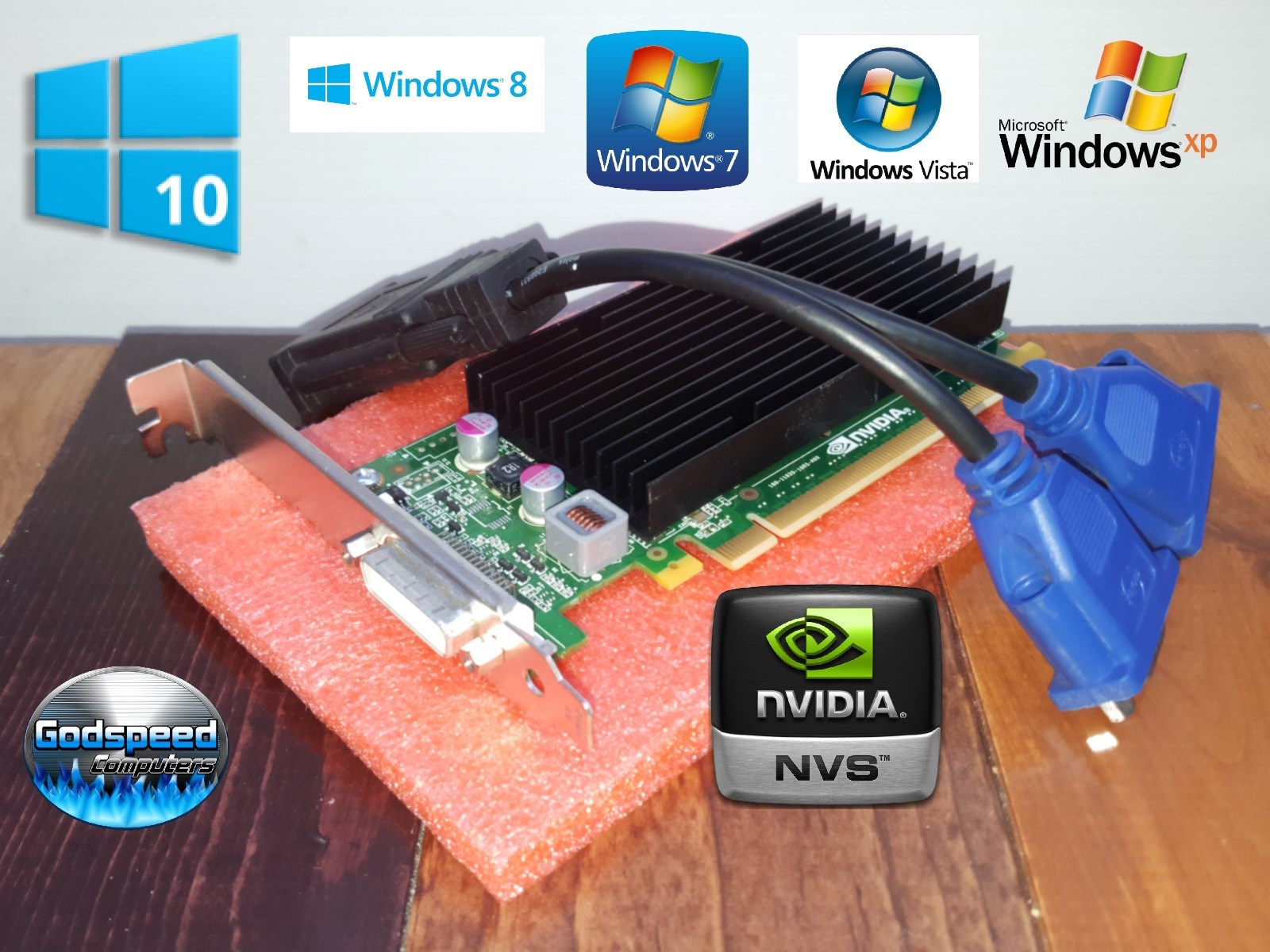 HP Pavilion a6109n a6110n a6112n a6202n NVIDIA Dual Monitor Video Card