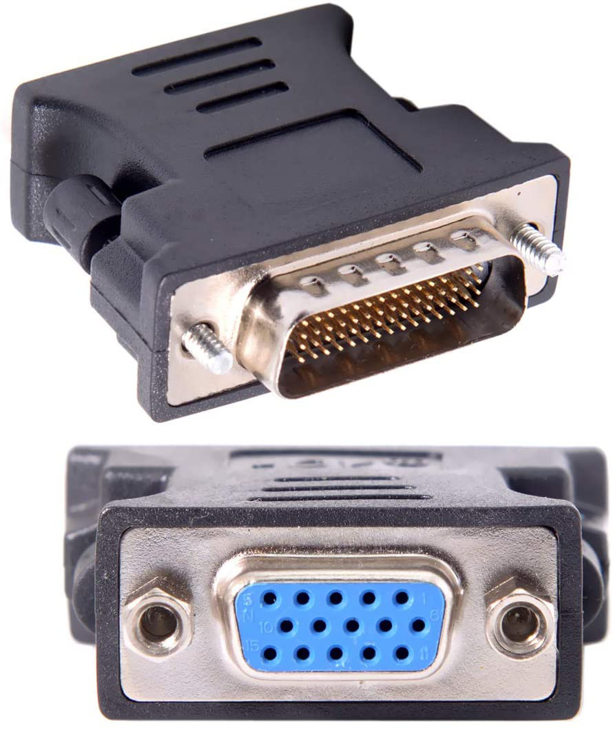 1 to 1 DMS-59 DMS59 59Pin DVI Male to 1-Port VGA Female Video Y Splitter