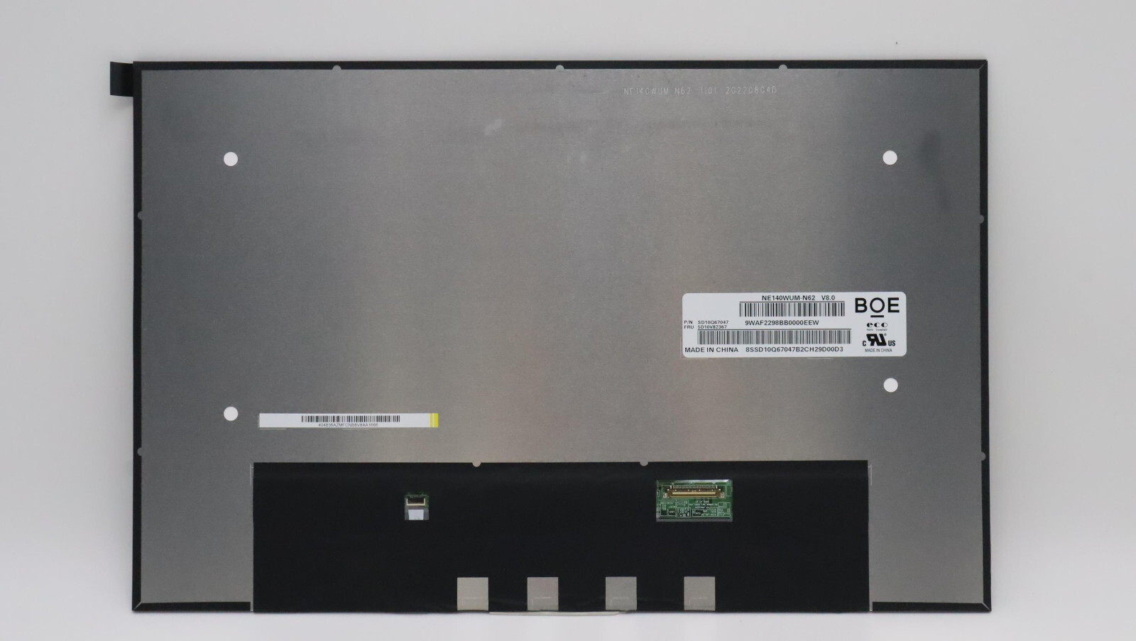 14.0″ WUXGA Laptop LCD Screen LP140WU1-SPB1/NE140WUM-N62/MNE007JA1-2/B140UAN02.1
