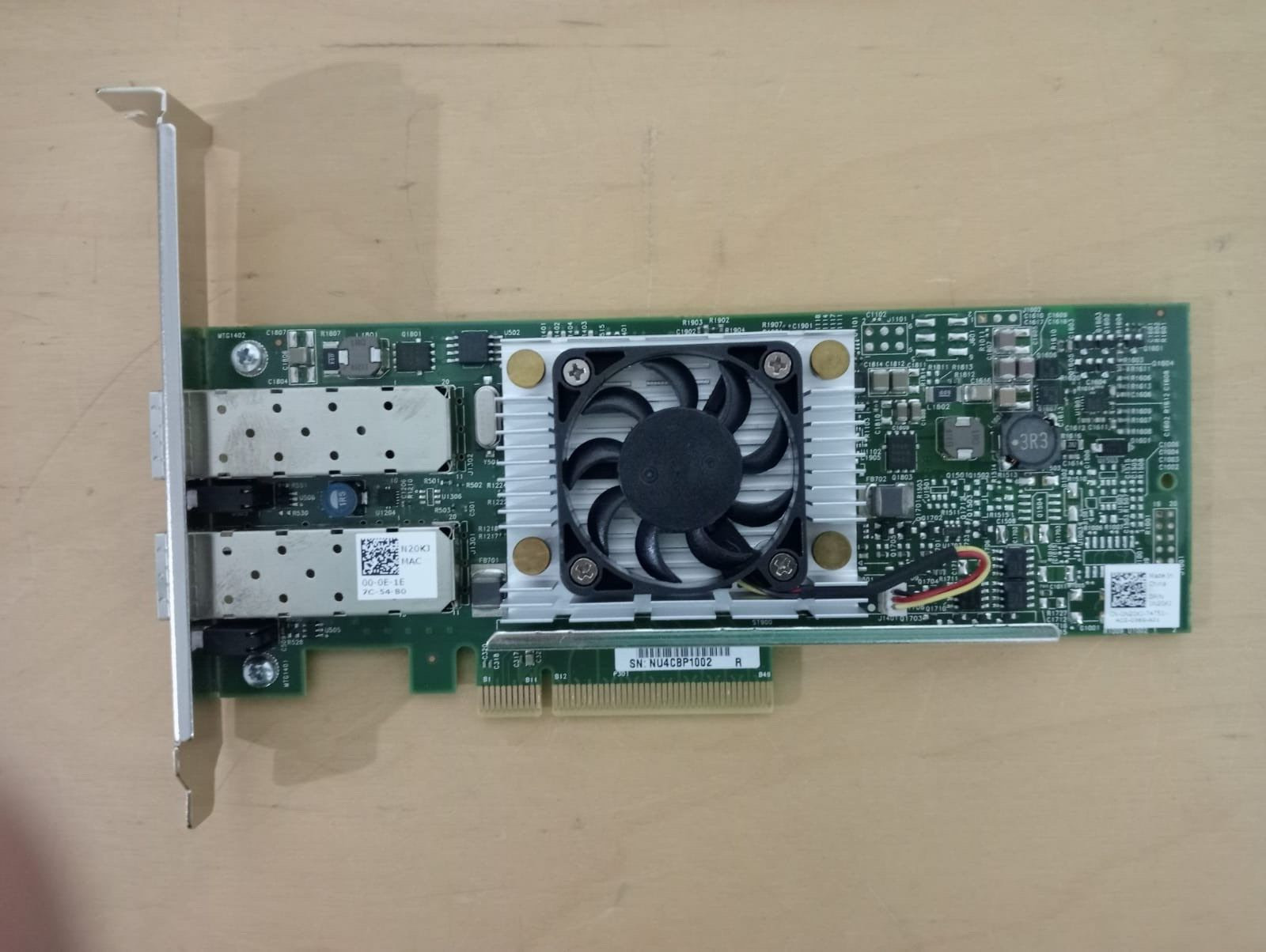 DELL 152629785 CARD 10 Gbps Dual port SFP+ Network Adapter N20KJ, MKF72