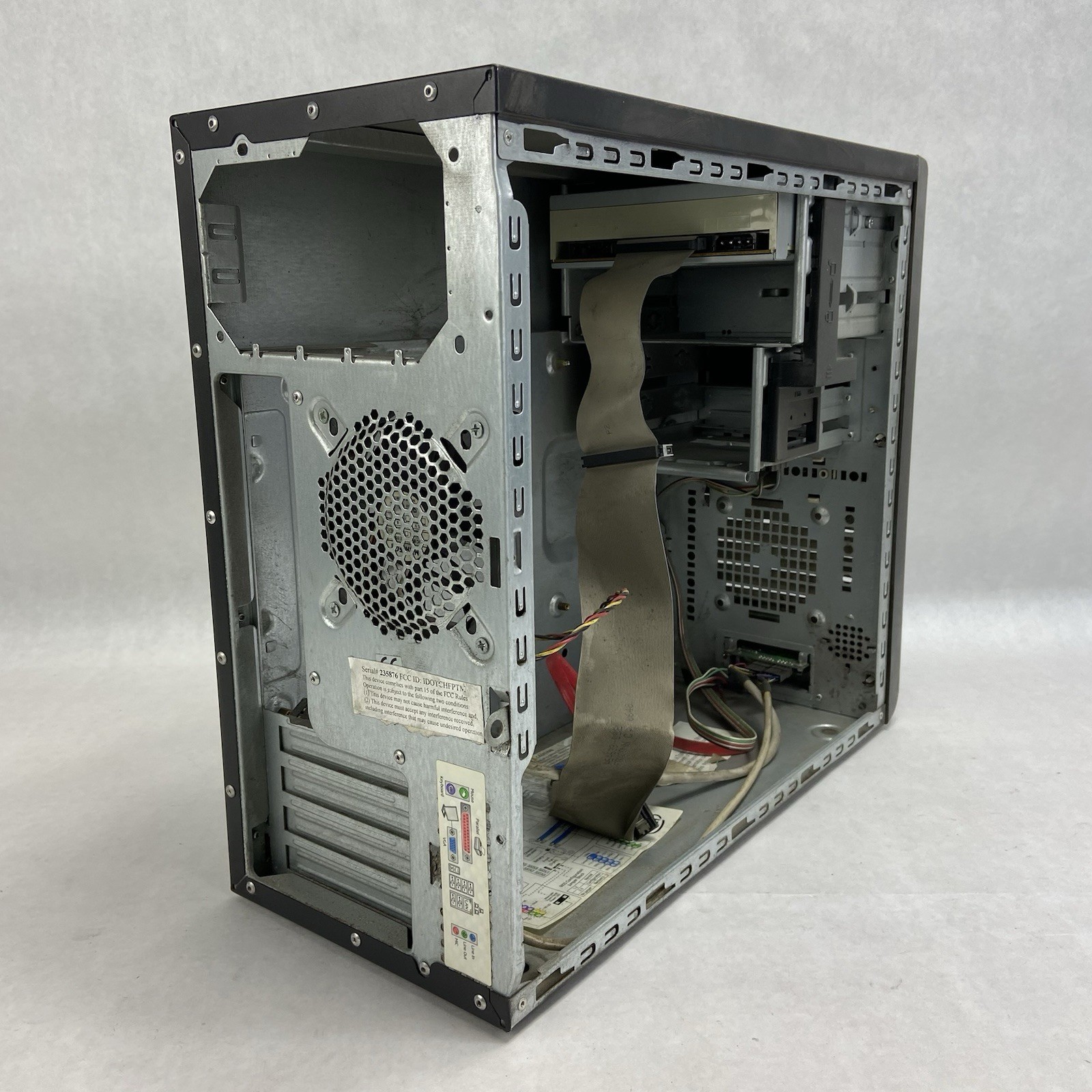 FoxConn TS001-V-D350A Mini Tower Bare Bones Case No PSU