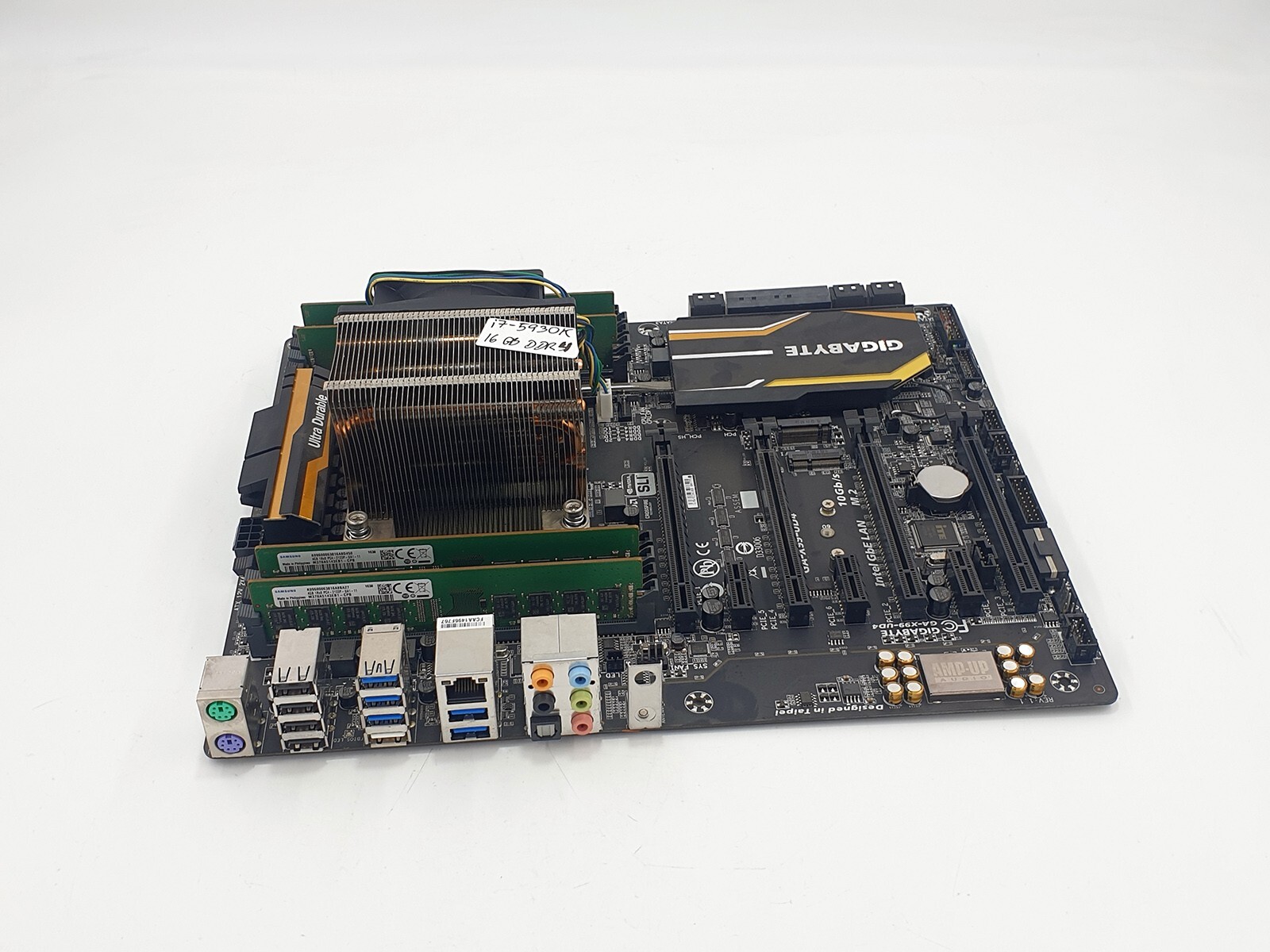 GIGABYTE GA-X99-UD4 Gaming Motherboard i7-5930K CPU 16GB DDR4 RAM