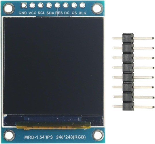 1.54 Inch Full Color TFT Display Module HD IPS LCD LED Screen 240×240 SPI