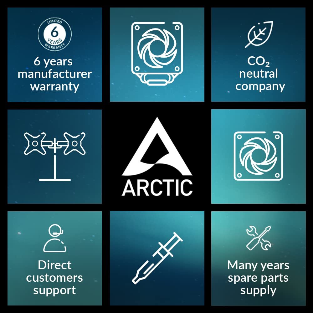 ARCTIC P8 Max High-Performance 80 mm PWM Fan ACFAN00286A