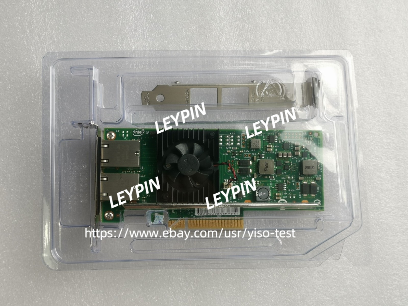 INTEL/DELL X540-T2 CONVERGED DUAL PORT ETHERNET NETWORK ADAPTER K7H46/3DFV8