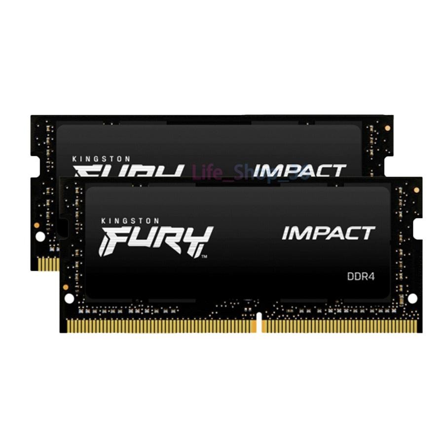 Fury Impact 32GB 2x16GB DDR4 3200 MHz PC4-25600 Laptop SO-DIMM Memory 260-Pin