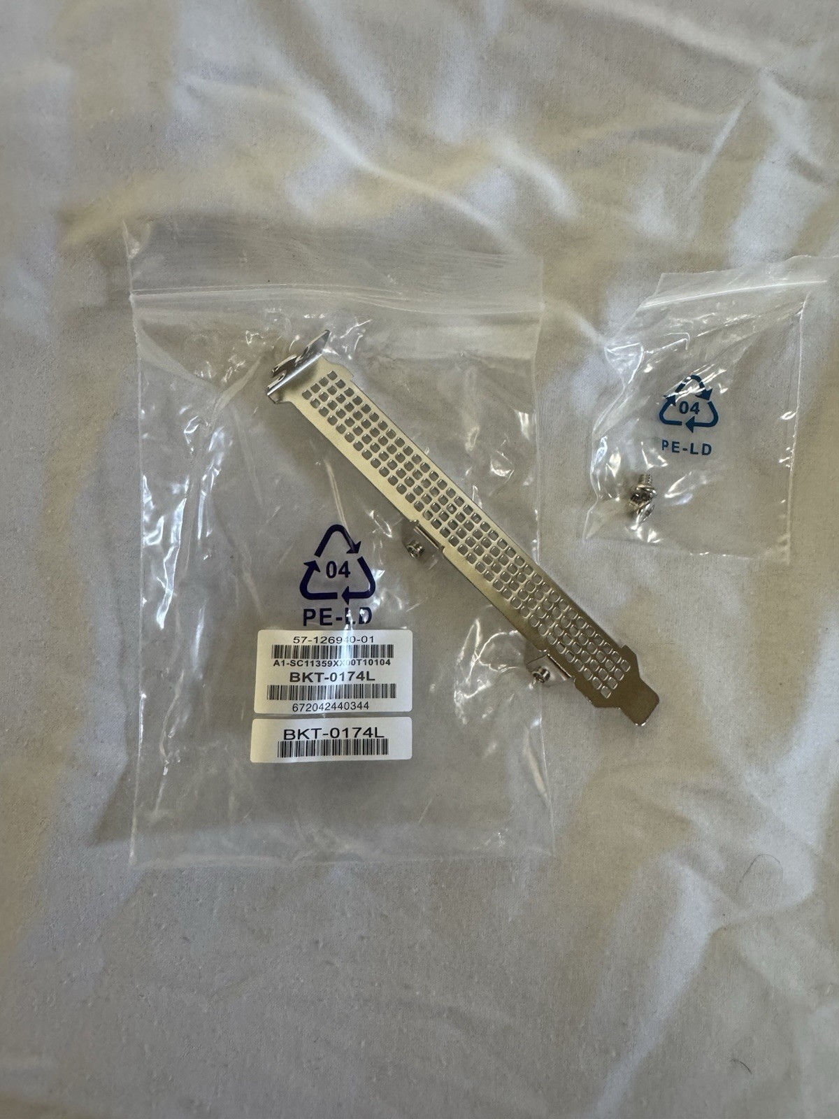 Supermicro BKT-0174L Standard Full Height Bracket AOC PCI Bracket W/ Screws