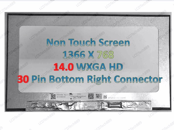New 14″ Dell Latitude 5420 5430 Model P137G HD Non-touch Display LCD LED Screen