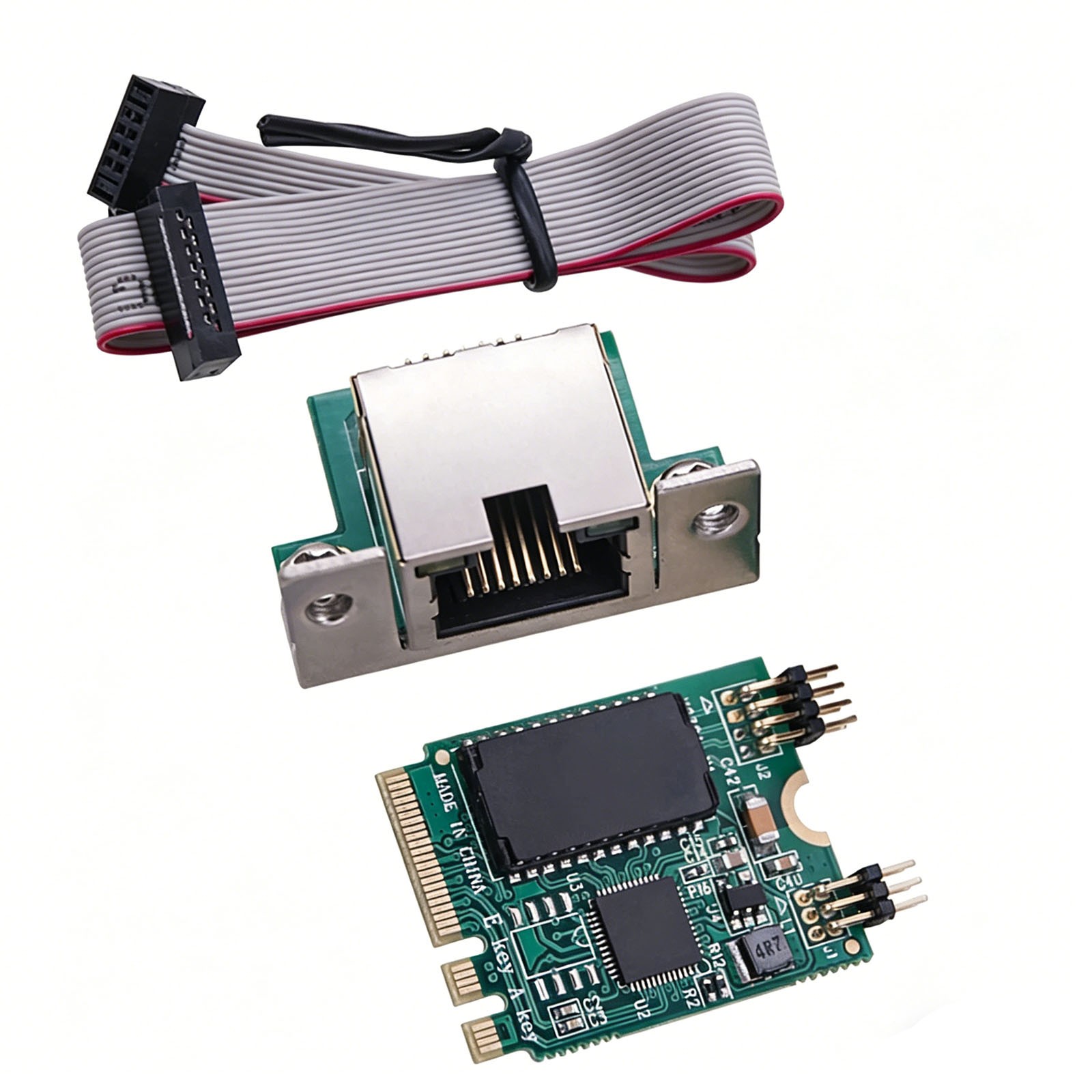 1 PC M.2 Key A+E 2.5G Gigabit Ethernet Network Lan Card RTL8125B RJ45 Chipset