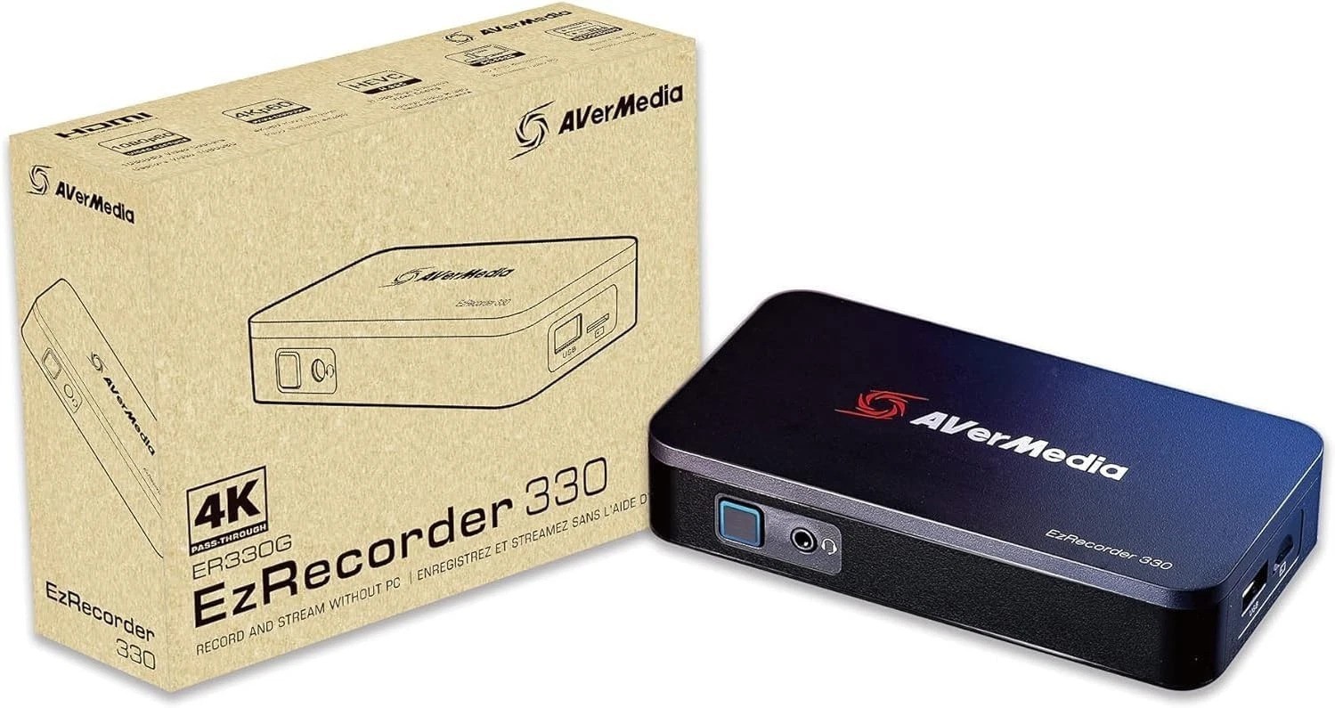 EZRecorder 330G – Compact HDMI DVR with 4K Pass-Through & Scheduled Recording
