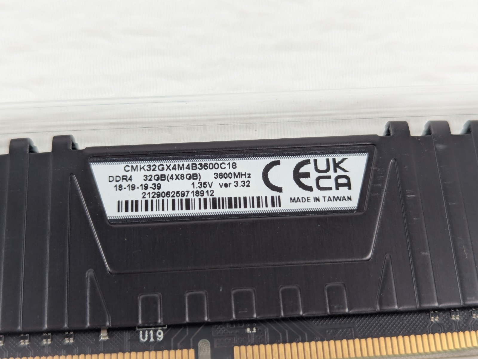 CORSAIR Vengeance LPX 32GB (4 x 8GB) DDR4 3600 Airflow Kit CMK32GX4M4B3600C16R