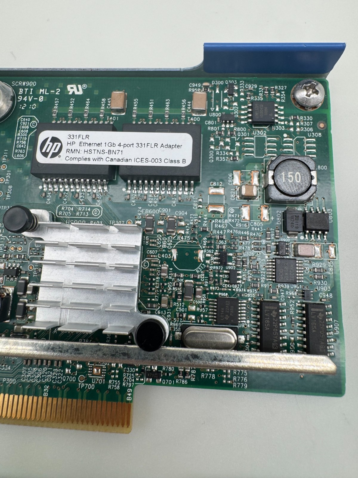 HP 331FLR FlexibleLOM 4-Port Gigabit Ethernet Adapter 629133-002 Lot of 3