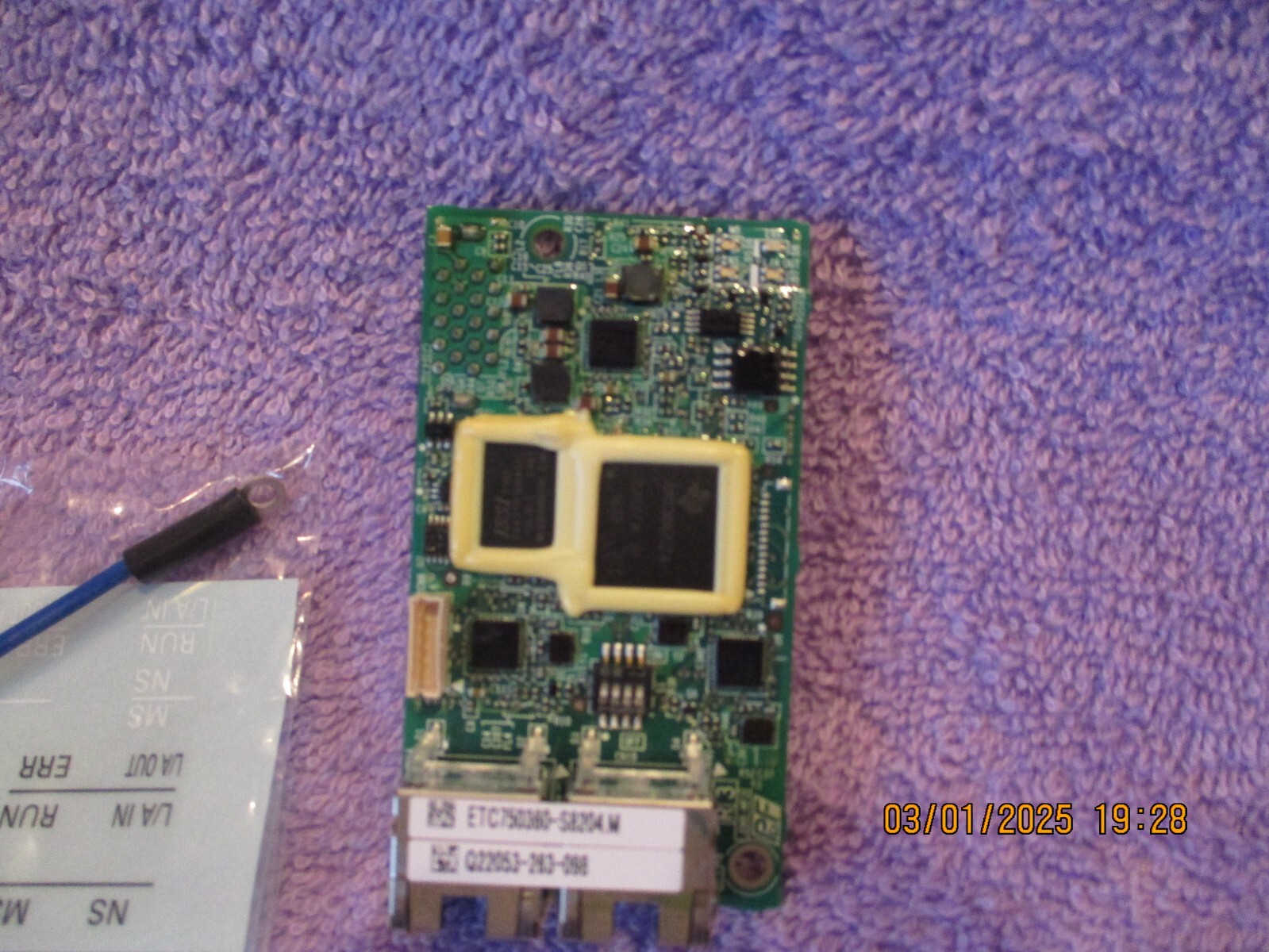 YASKANA # JOHB-SMP3-MA BRAND NEW MULITI PROTOCOL ETHERNET OPTION CARD FREE SHIP