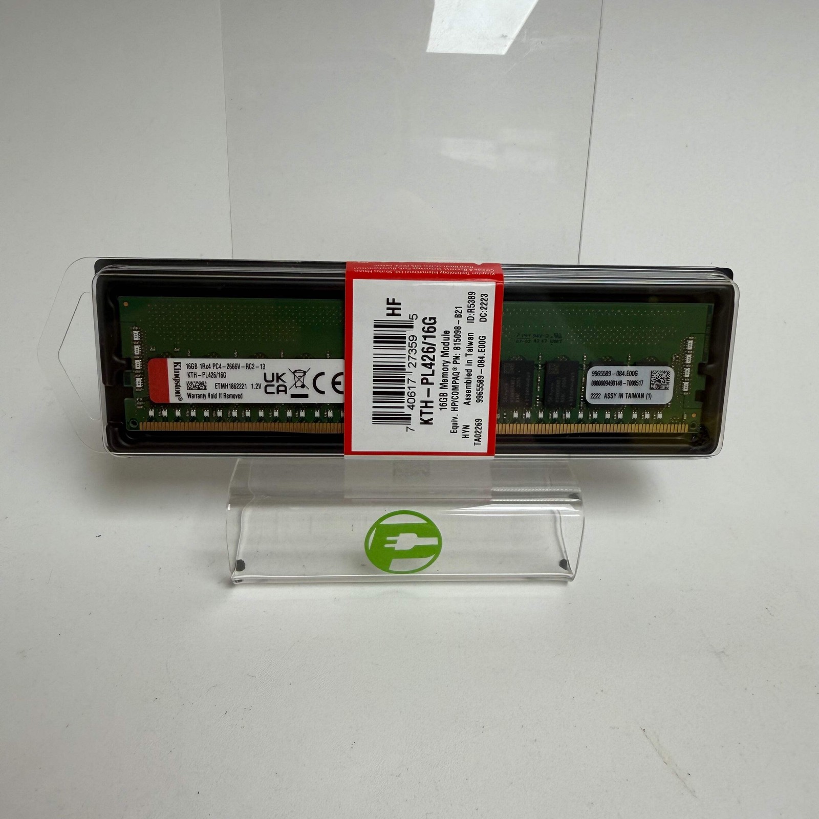New Kingston KTH-PL426/16G 1x16GB RAM DDR4 2666MHz ETMH1862221 Desktop/Server