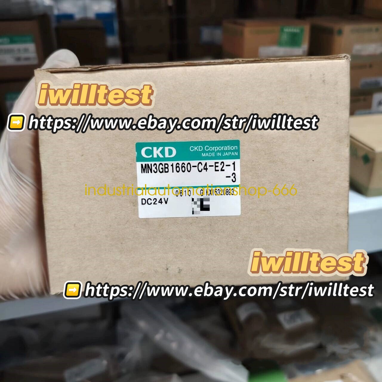 1PC NEW MN3GB1660-C4-E2-3-3 solenoid pilot valve Via DHL or FedEX