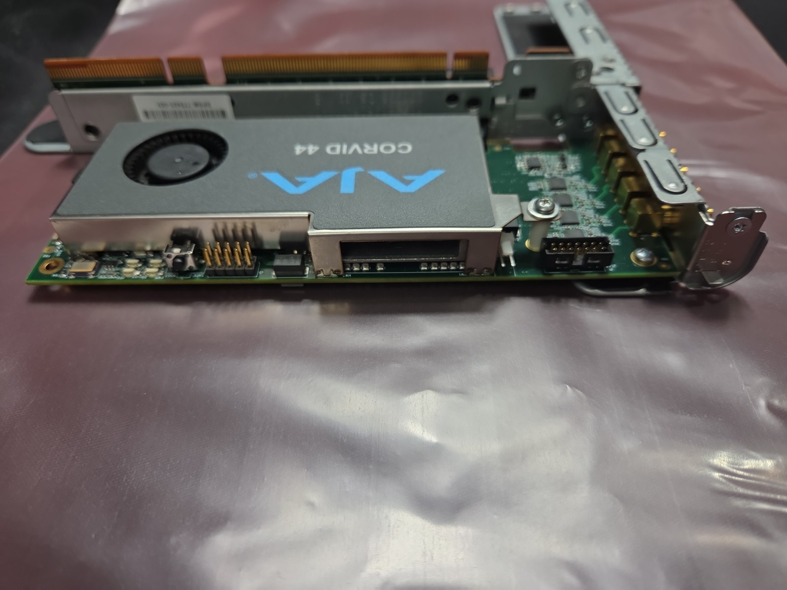 AJA Corvid 44 CRV44-S-NC1 BNC Flexible Multi-Format I/O Card untested