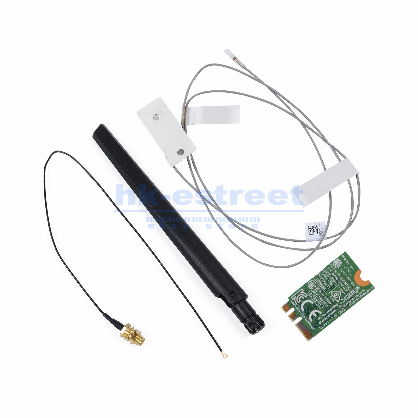 WiFi Antenna Cable + Bluetooth Wireless Card For Dell Optiplex 7050 7060 Micro
