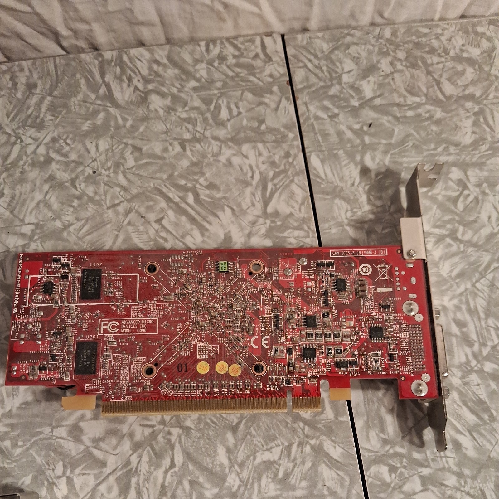 Lot of 6 Assorted Graphics Card video cards Untested Unknown Conditions
