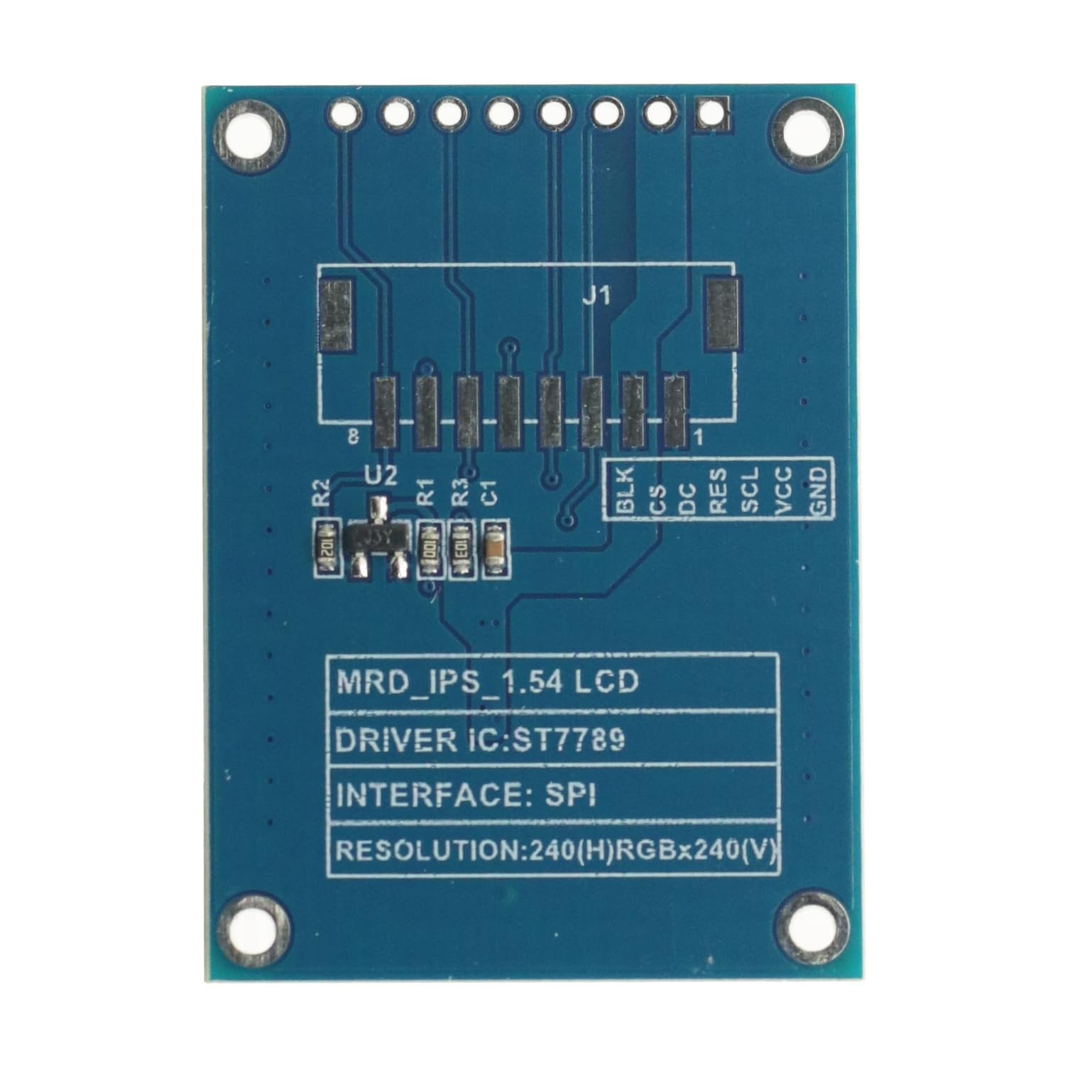 1.54 Inch Full Color TFT Display Module HD IPS LCD LED Screen 240×240
