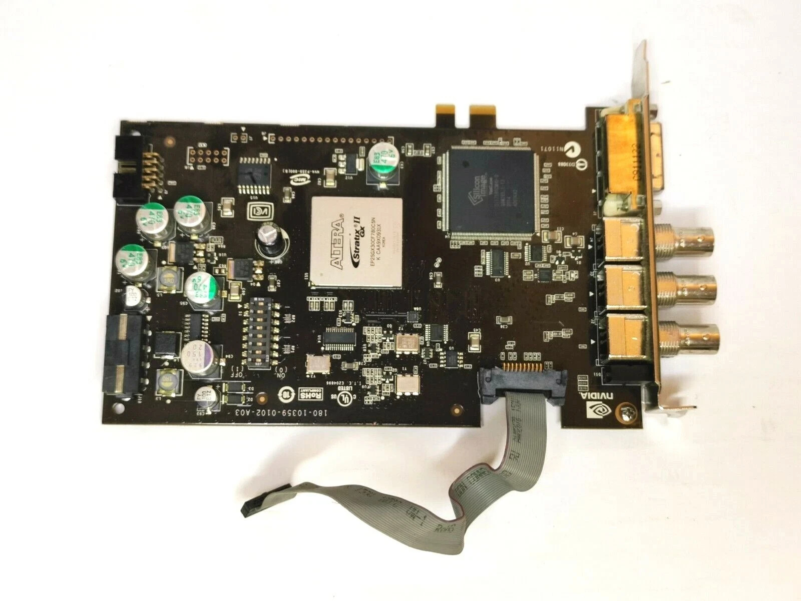 VERY GOOD NVIDIA PNY QUADRO GRAPHICS TO SDI OPTION VCQFXSDIOPT2 VIDEO CARD BOARD