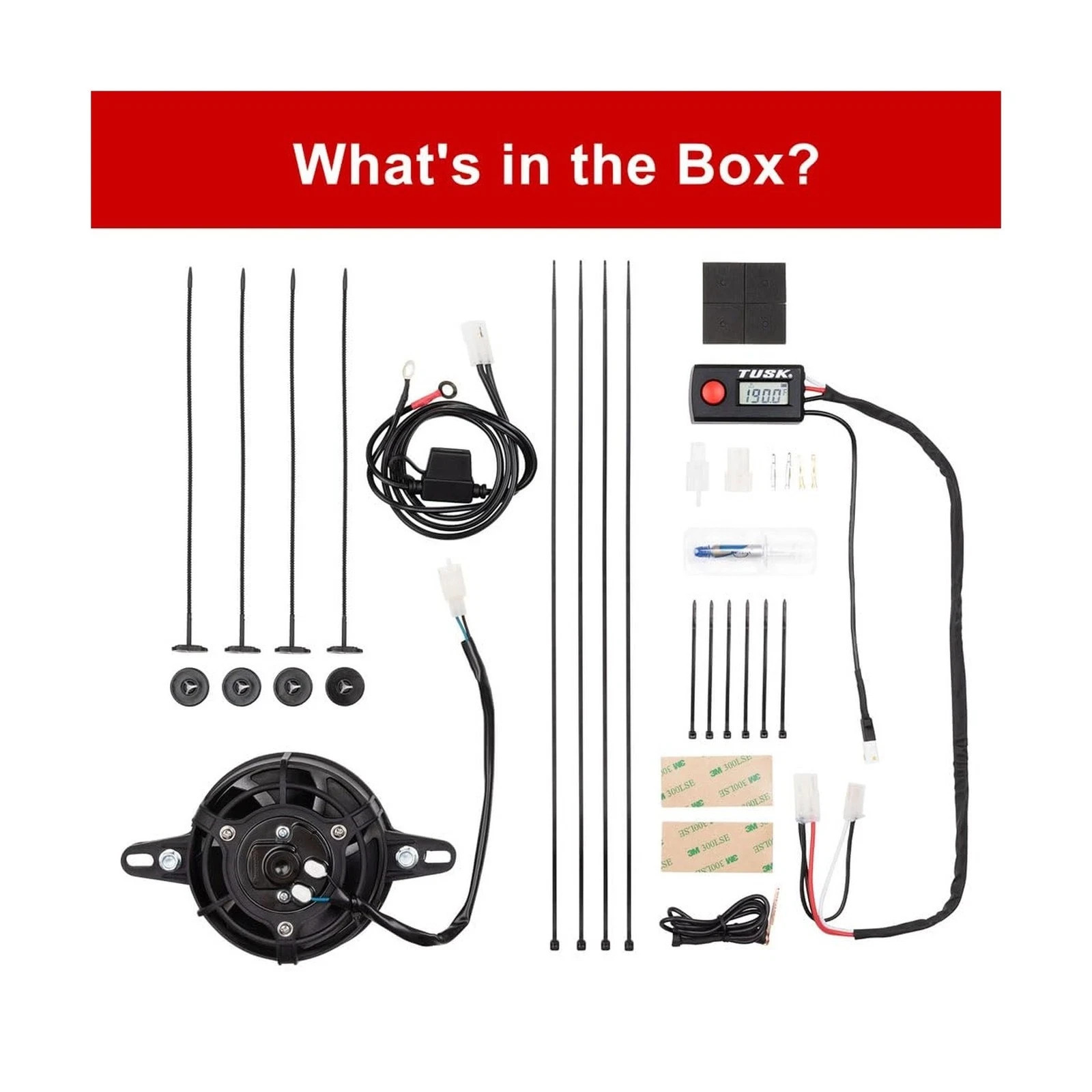 Tusk Digital Radiator Fan Kit Universal