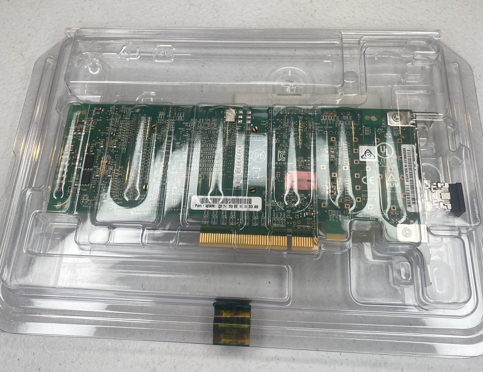 Q-logic 16GB 1 Port Fiber Optic Card # 8345003 A model HD8310405 – 27 E