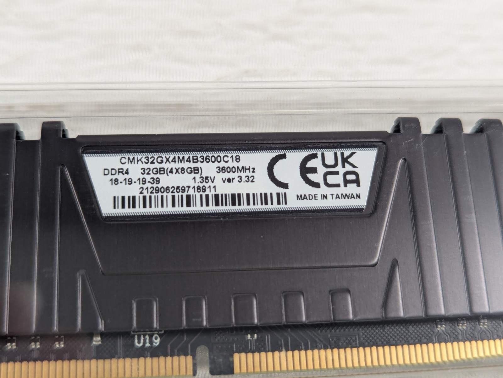 CORSAIR Vengeance LPX 32GB (4 x 8GB) DDR4 3600 Airflow Kit CMK32GX4M4B3600C16R