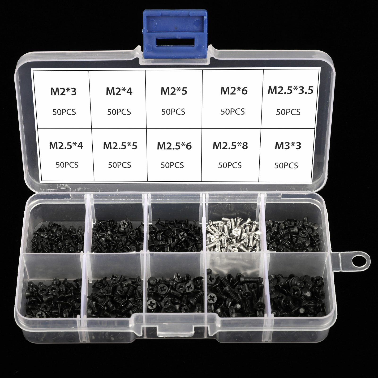 500pcs Laptop Notebook Computer PC Screw Set Universal Repair Tools for HP Dell