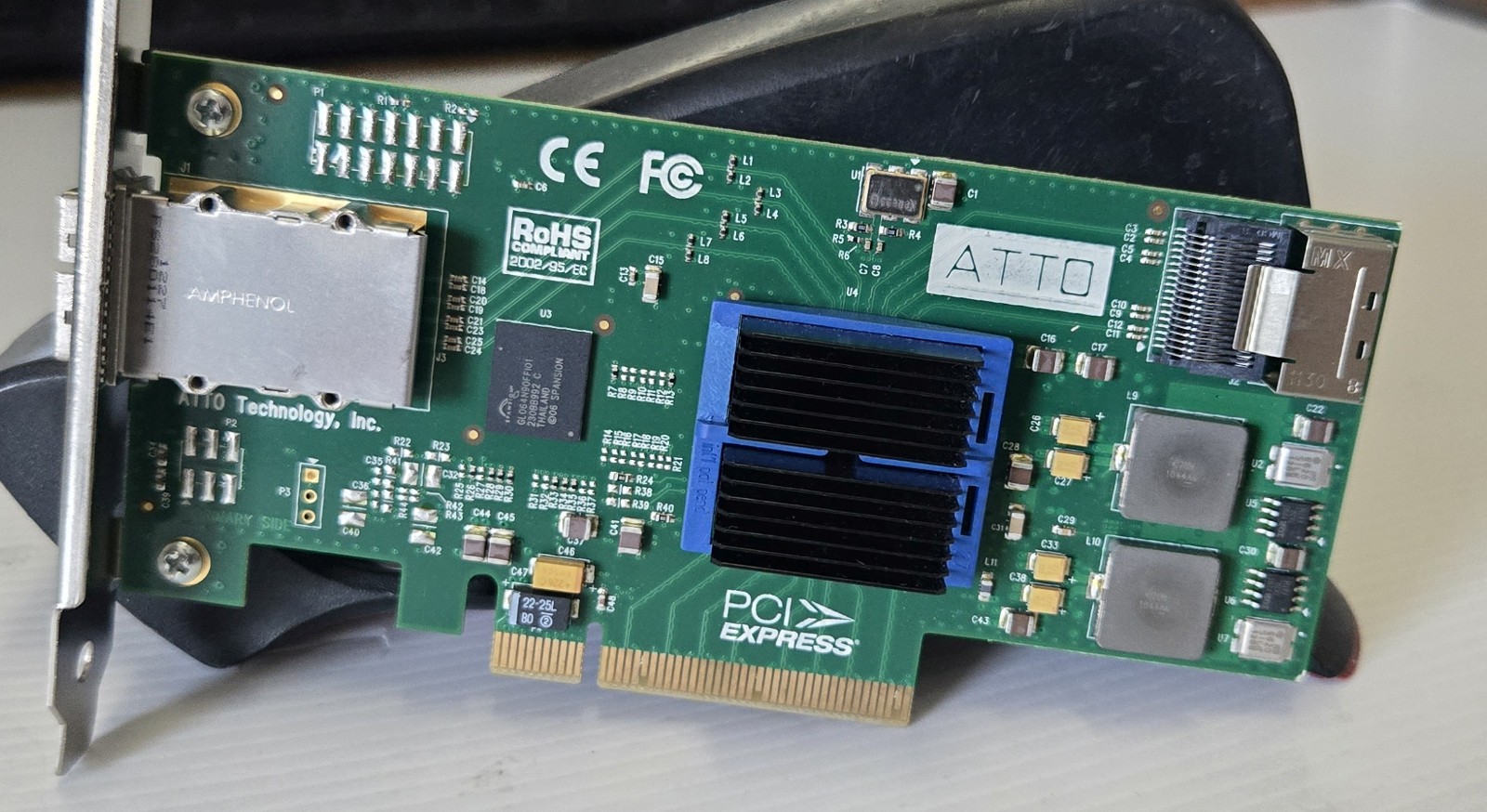 ATTO Express SAS H644 6 Gb/s Host Bus Adapter Card